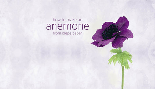 How To Make A Paper Anemone