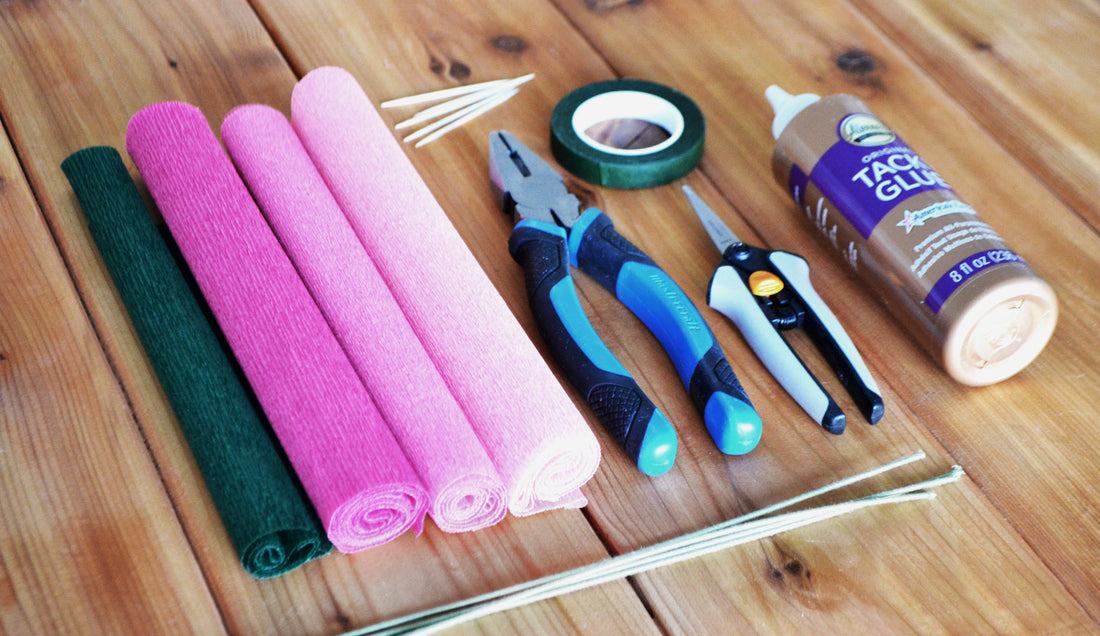 Paper flower tools