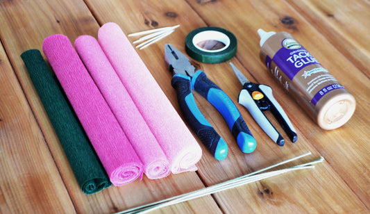 Paper flower tools