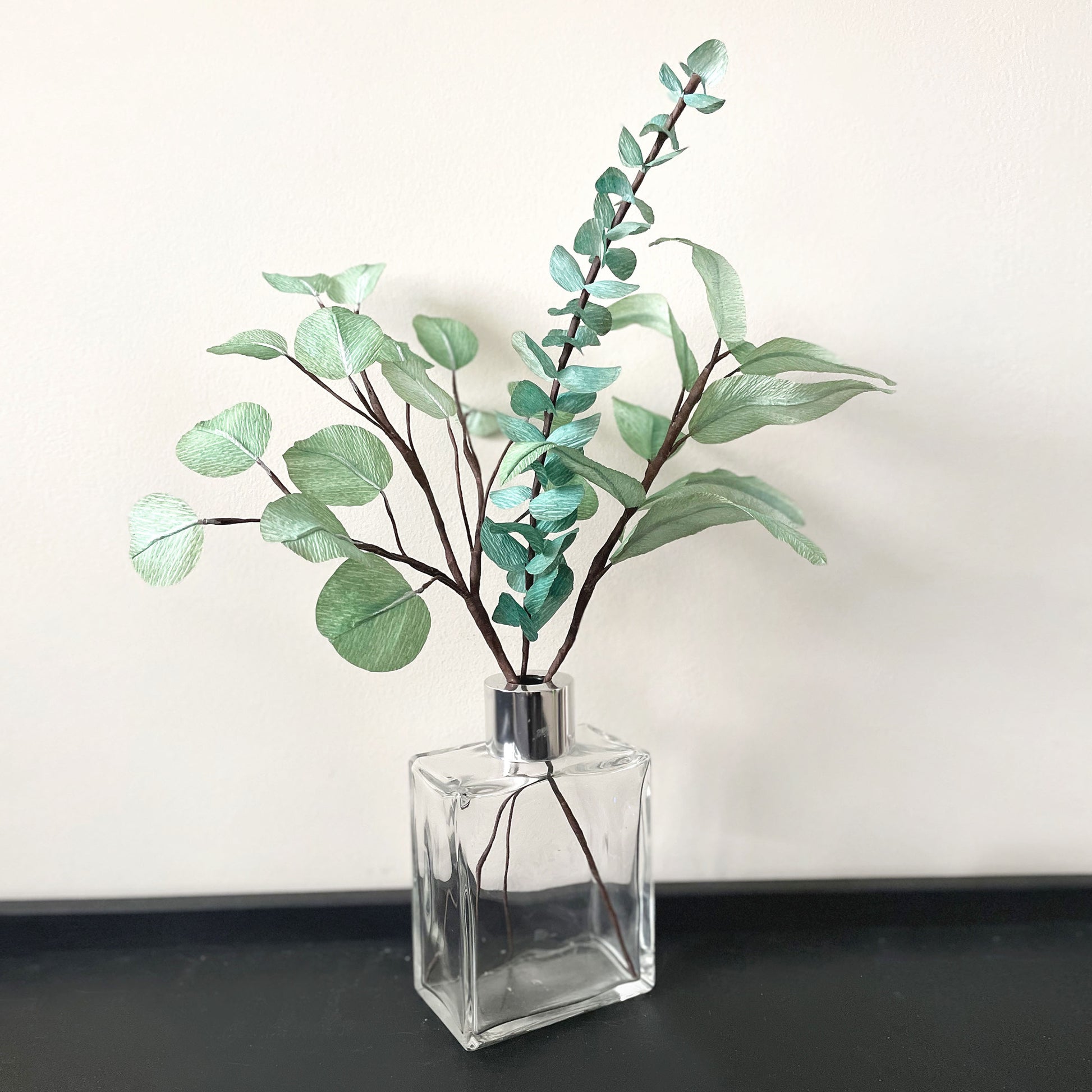 paper eucalyptus template | silver dollar eucalyptus tutorial | diy paper eucalyptus | how to make silver dollar eucalyptus