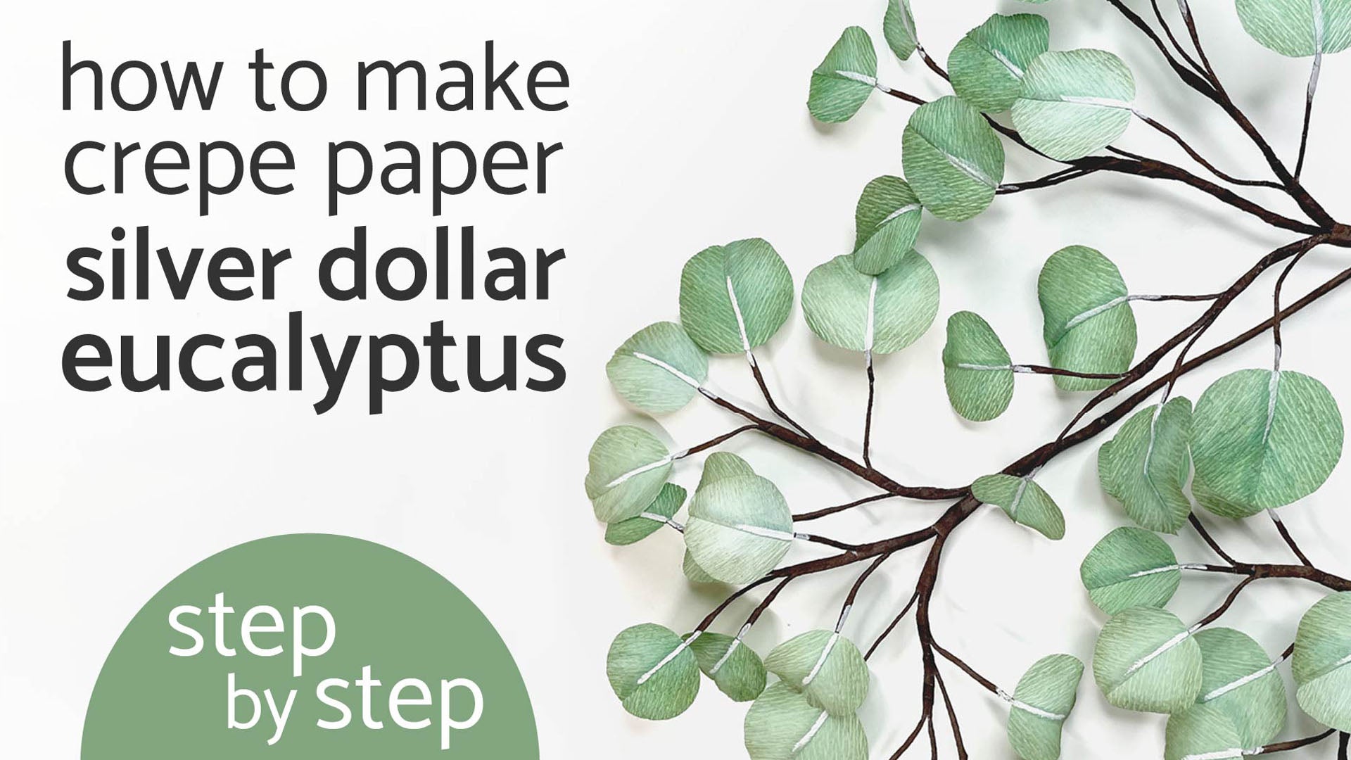 Load video: how to make paper eucalyptus