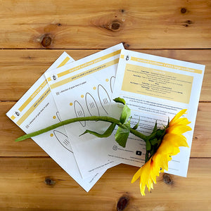 paper flower template | paper sunflower template | paper flower tutorial | how to make paper flowers | how to make paper sunflowers | crepe paper flowers | diy paper sunflowers