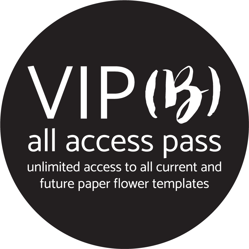 VIP(B) Pass - VERY IMPORTANT PAPER BLOOMS